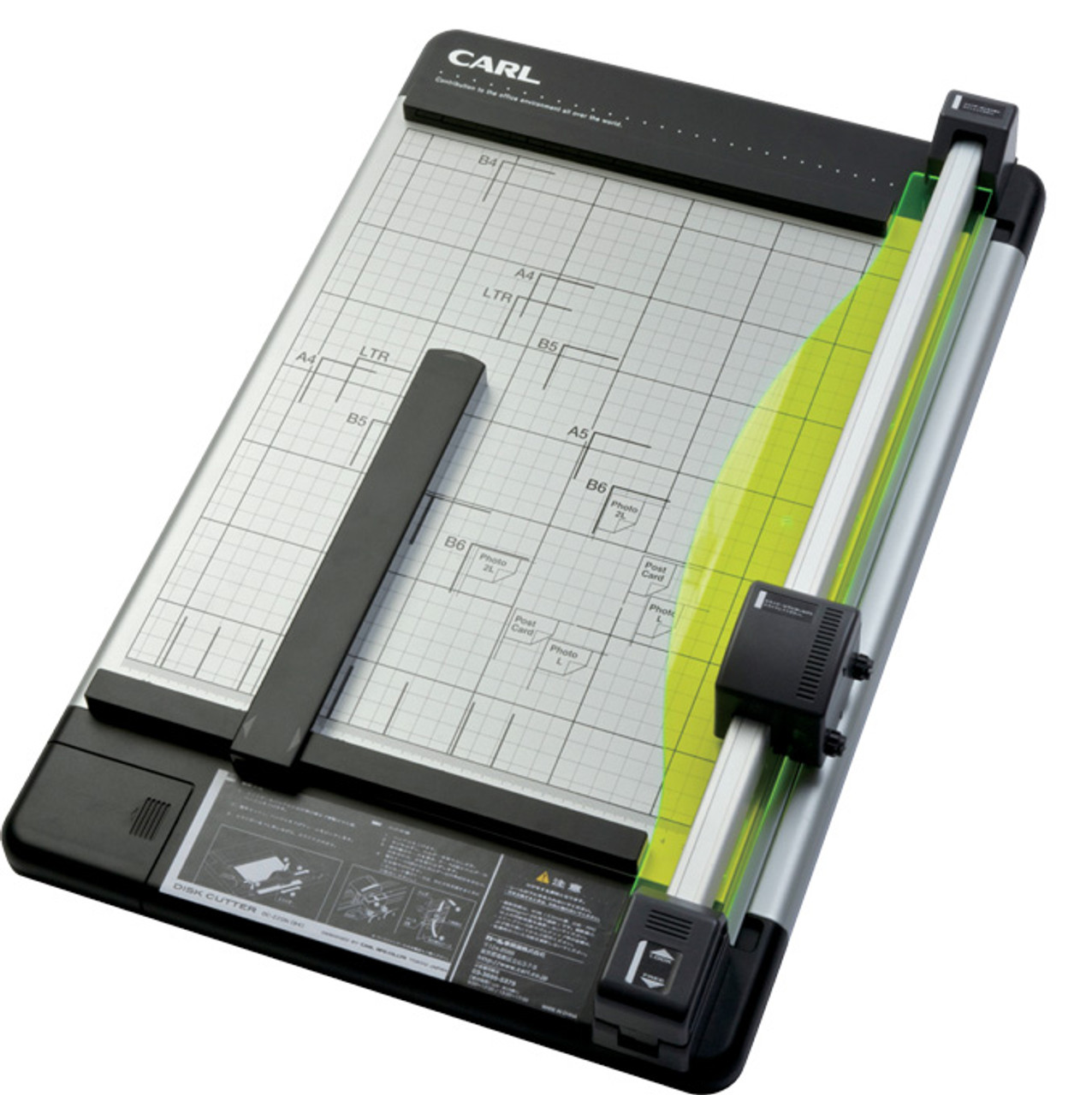 Paper Trimmer, Rotary Paper Cutter, 15 Cut Length, 36 Sheet Capacity,  Heavy Duty Series (DC-220N)